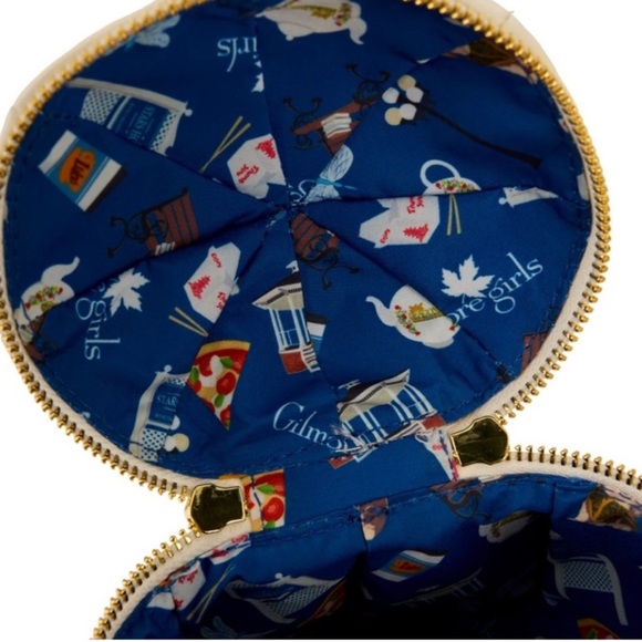 Loungefly Gilmore Girls Dragonfly Inn Figural Teapot Crossbody Bag NEW NWT - Picture 5 of 5